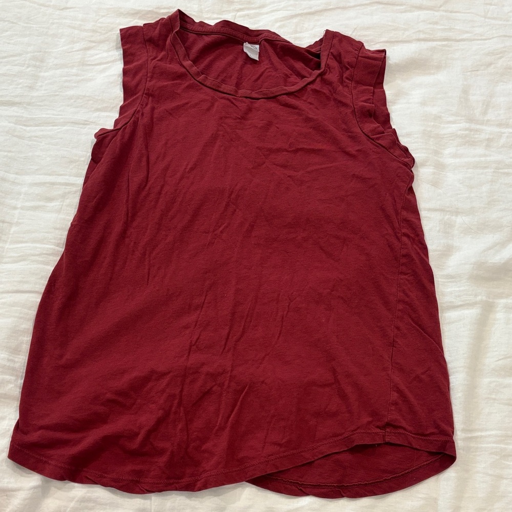 Alternative Burgundy Tank Top